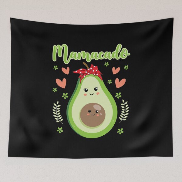 Item preview, Mamacado Avocado Red Bandana Daughter Son Pregnancy Reveal designed and sold by haselshirt.