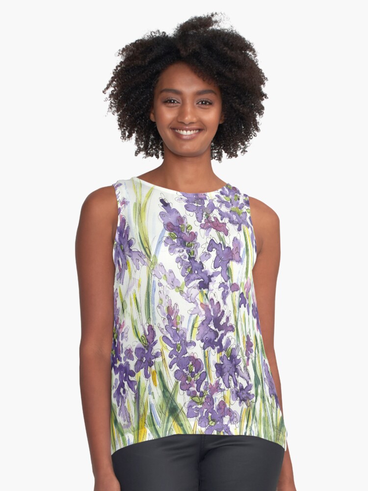 Item preview, Sleeveless Top designed and sold by SarahGoughArt.