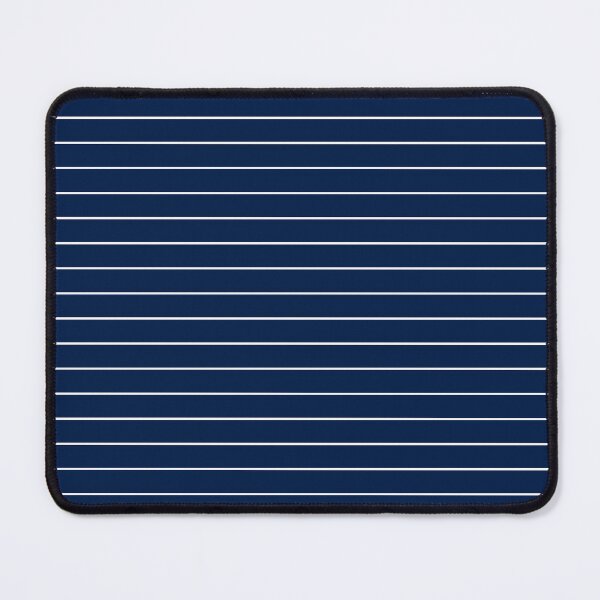Item preview, Thin lines white background navy designed and sold by Miss Striped.