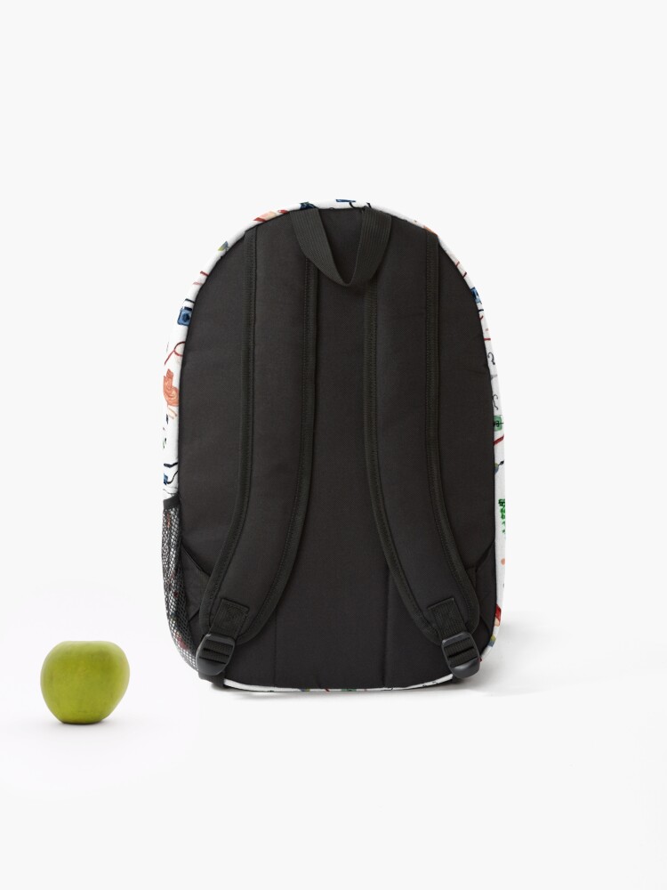 A day at the lake fishing Backpack for Sale by Harpley Design Studio