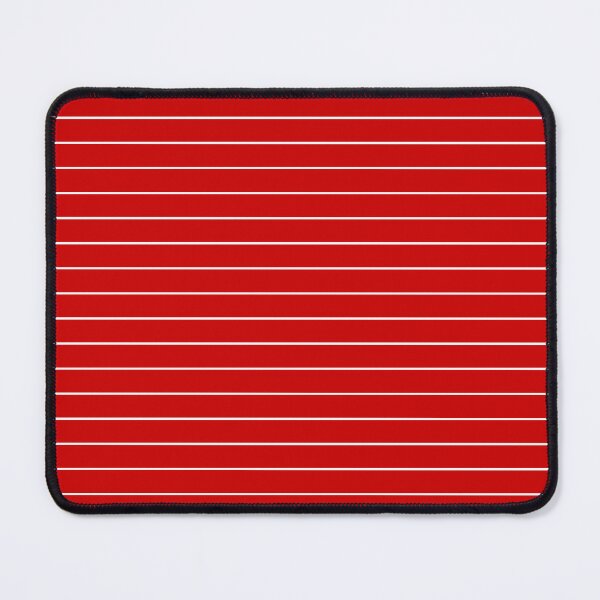 Item preview, Thin lines white background red designed and sold by Miss Striped.