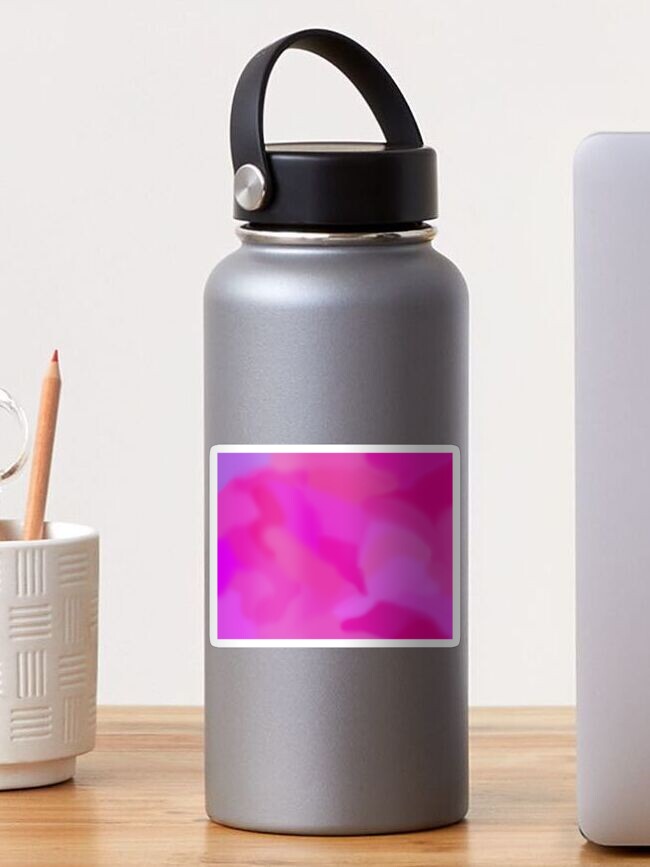 Thumbnail 1 of 3, Sticker, Pink Camo designed and sold by SiobhanFraser.