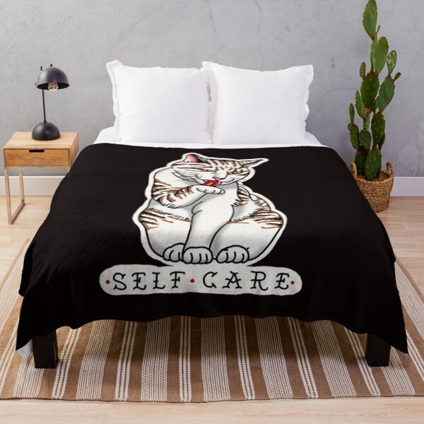 Item preview, Cat Self Care designed and sold by rafaelwolf.