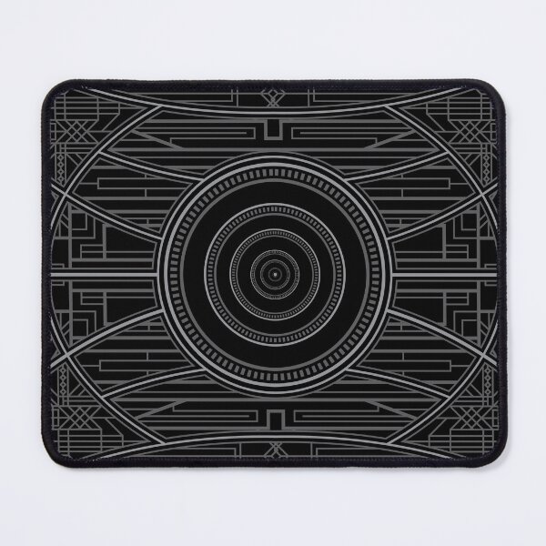 Item preview, Art Deco Retro Design in Black Gray Elegant Abstract Burlesque Gifts Vintage designed and sold by MadandMean.