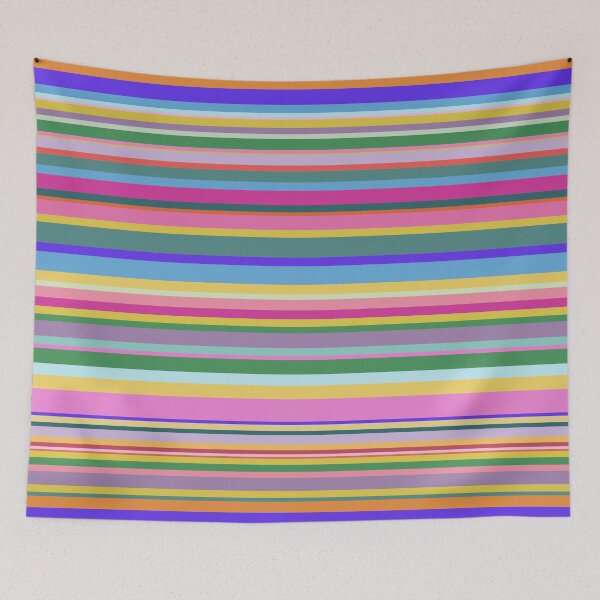 Item preview, Colorful Modern Stripes designed and sold by OpalEllery.