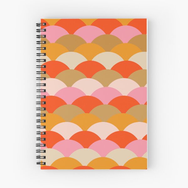 Item preview, Clamshell Pattern in Sunset Pink designed and sold by OpalEllery.