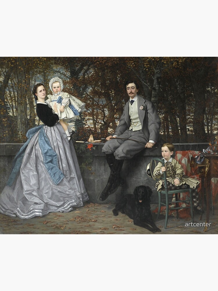 James Tissot Portrait Of The Marquis And Marchioness Of Miramon