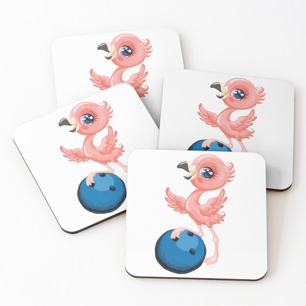 Item preview, Cool Bowling Flamingo,  designed and sold by calalassy.