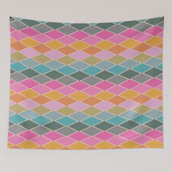 Item preview, Colorful Diamond Pattern designed and sold by OpalEllery.