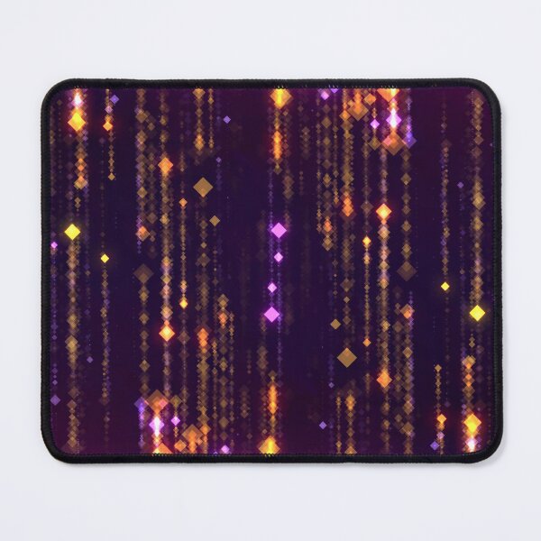 Item preview, Festive Holiday Bling Purple Orange Abstract designed and sold by livianasgifts.