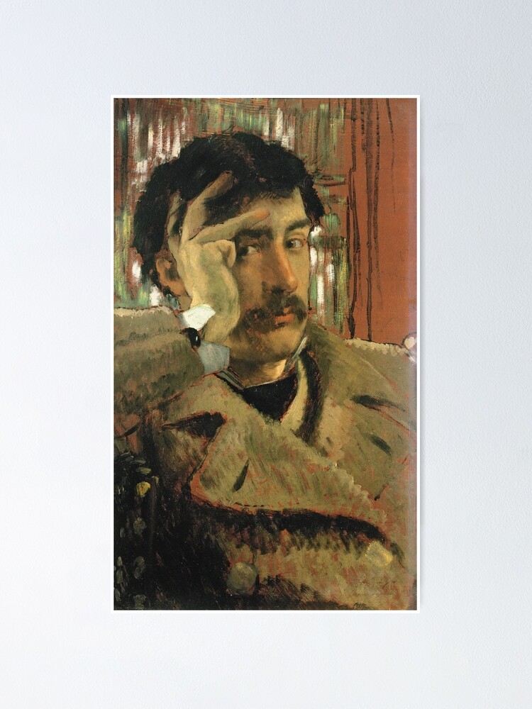 James Tissot Self Portrait Poster