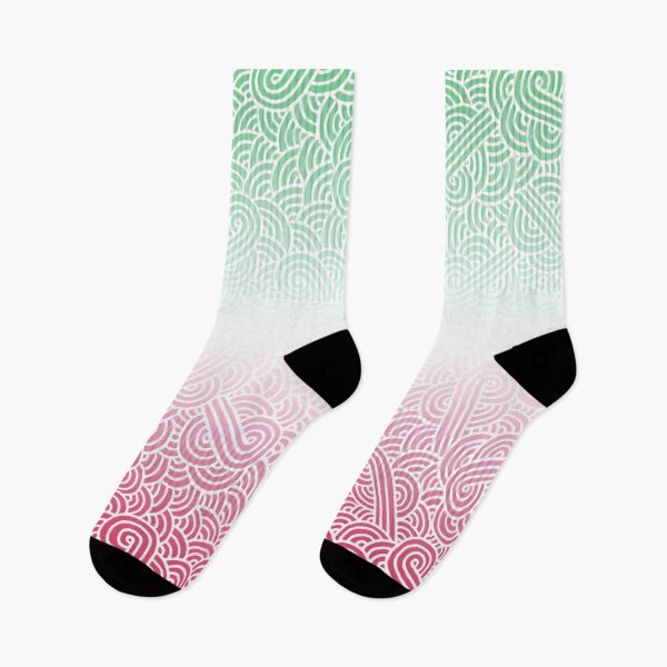 Item preview, Ombré abrosexual colours swirls doodles designed and sold by savousepate.