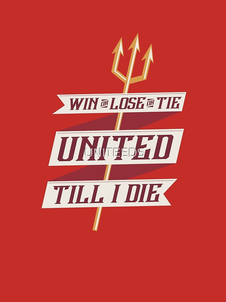 United Till I Die Essential T-Shirt for Sale by UNITEEDS