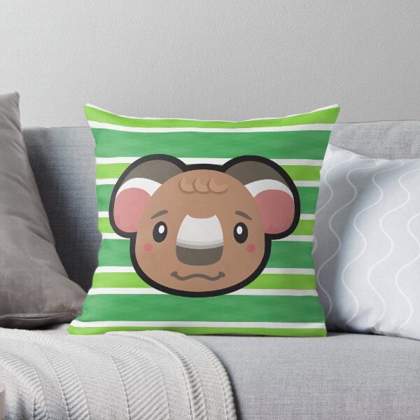 MELBA ANIMAL CROSSING Throw Pillow