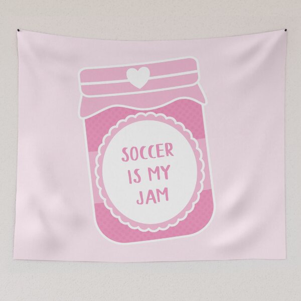 Item preview, Soccer Is My Jam designed and sold by teesaurus.