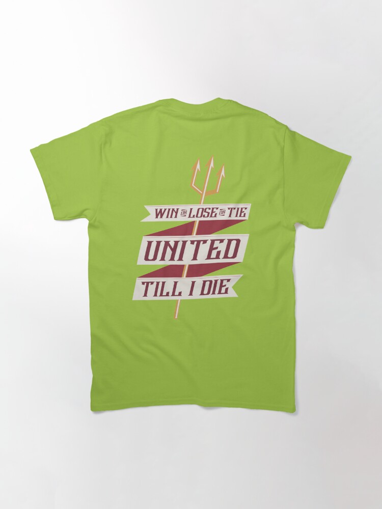 United Till I Die Essential T-Shirt for Sale by UNITEEDS