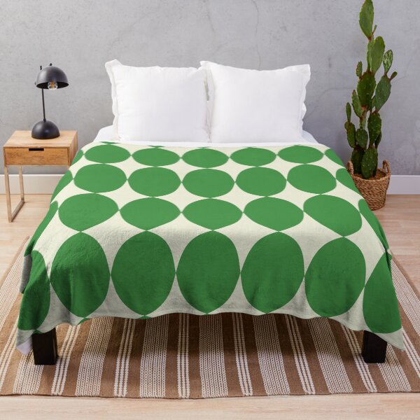 Item preview, Mid Century Modern Pattern in Green designed and sold by OpalEllery.