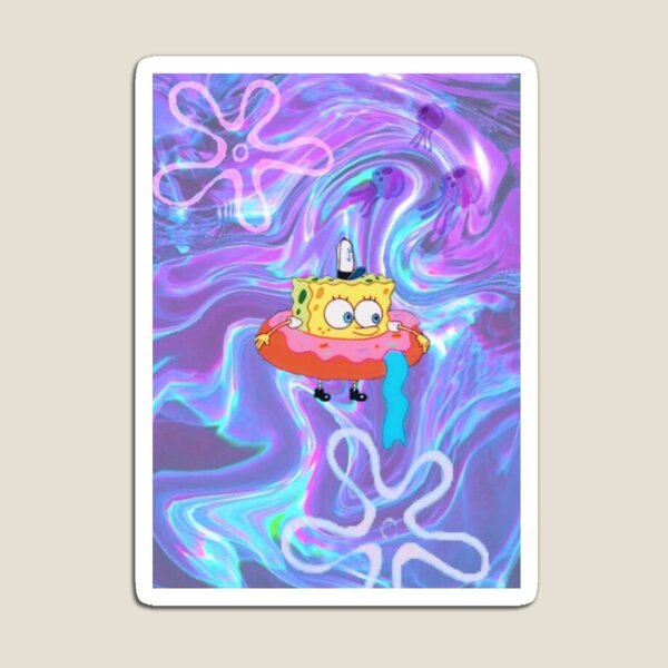 Spongebob meme face Magnet for Sale by L1sercool