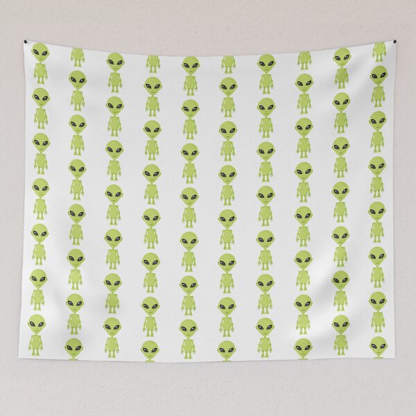 Item preview, Little Green Alien Humanoid Big Eyes designed and sold by TotalityDesigns.
