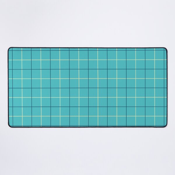 Item preview, Grid Color Combination Turquoise designed and sold by Miss Striped.