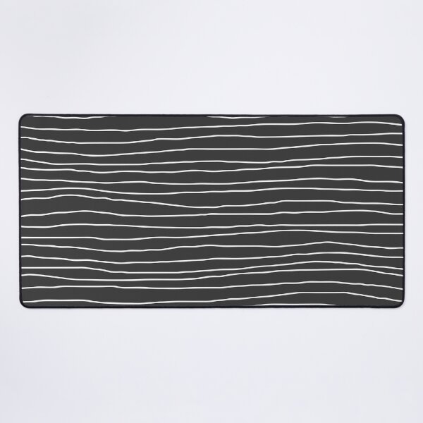 Item preview, Hand Drawn Lines - White Dark Gray designed and sold by Miss Striped.