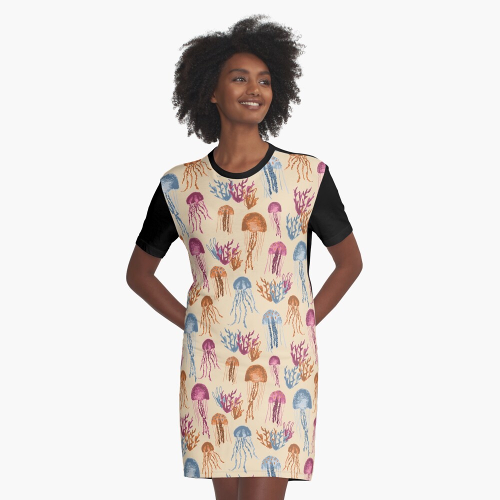 Vista previa del artículo con la obra «Vestido camiseta», diseñado y vendido por lakowsky.