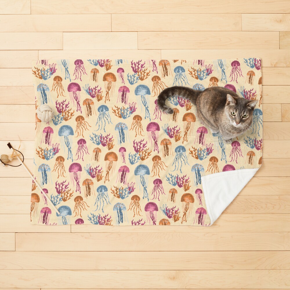 Vista previa del artículo con la obra «Manta para mascotas», diseñado y vendido por lakowsky.