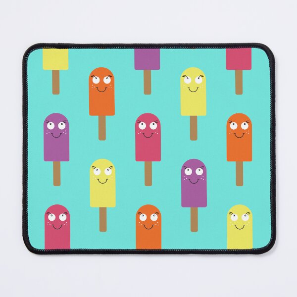 Item preview, Happy Smiling Summertime Ice Cream Lollies designed and sold by RhubarbMyrtle.
