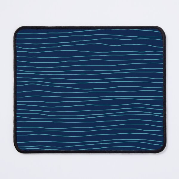 Item preview, Hand Drawn Lines - Blue designed and sold by Miss Striped.