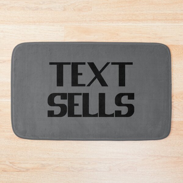 Item preview, Text Sells - Bold Black Text designed and sold by Chubuter.