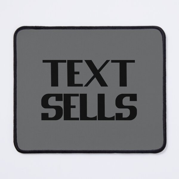 Item preview, Text Sells - Bold Black Text designed and sold by Chubuter.
