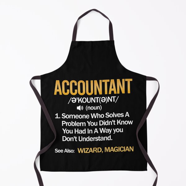 Item preview, Accountant Definition Noun Meaning Job Title Wizard Magician designed and sold by Stephen-Rotter.