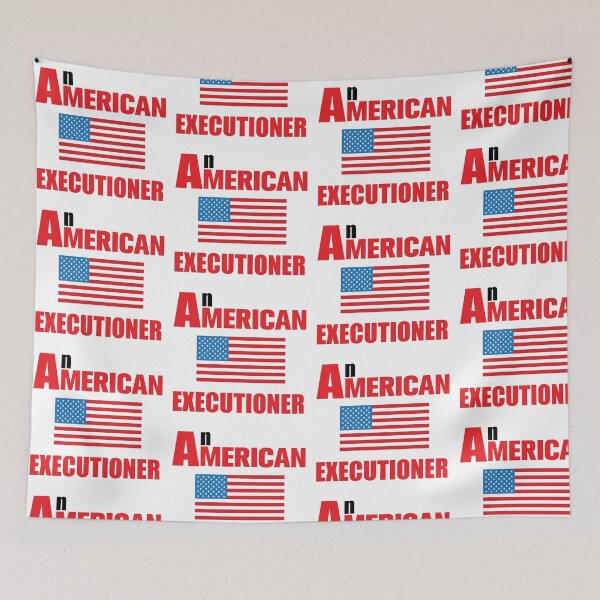 Item preview, An American Executioner with American Flag designed and sold by Flowerone.