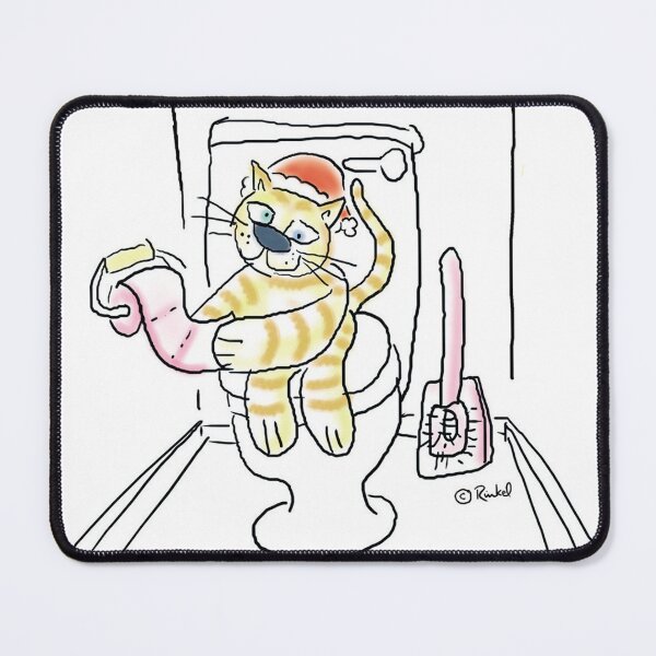 Item preview, Christmas Cat designed and sold by KenRinkel.
