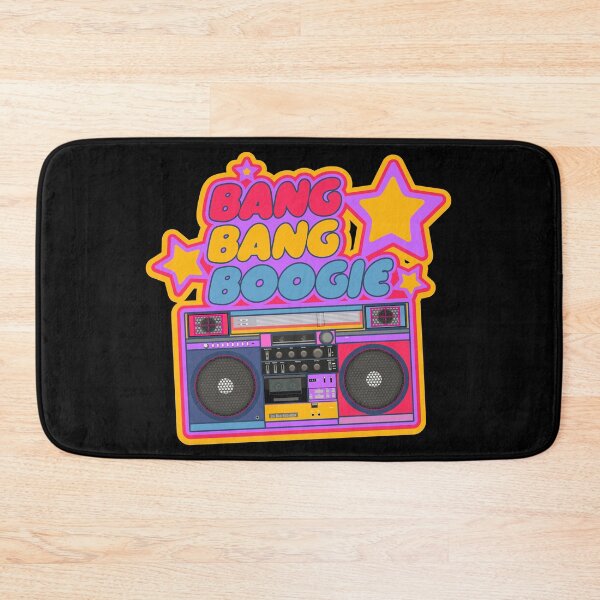 Item preview, Bang bang boogie. Boom box. Pop art stickers. hip hop designed and sold by Boogosh.