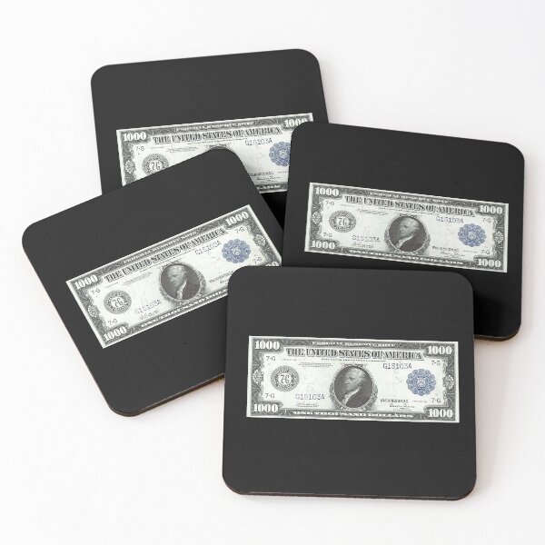 Item preview, $1000 dollar bill, large denomination United States Currency, US Currency, retired currency bills, Alexander Hamilton, One thousand bucks, Tom Keys designed and sold by Nostrathomas66.