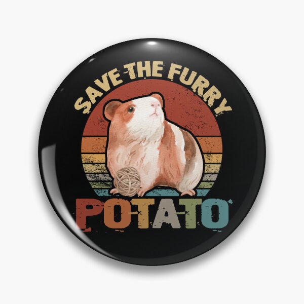 Item preview, Save The Furry Potato Guinea Pig Hamster Pet Funny designed and sold by Stephen-Rotter.