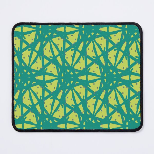 Item preview, Fizzy Lime Green Lemonade  Spaghetti Line and dot Pattern designed and sold by LJWDesigns.