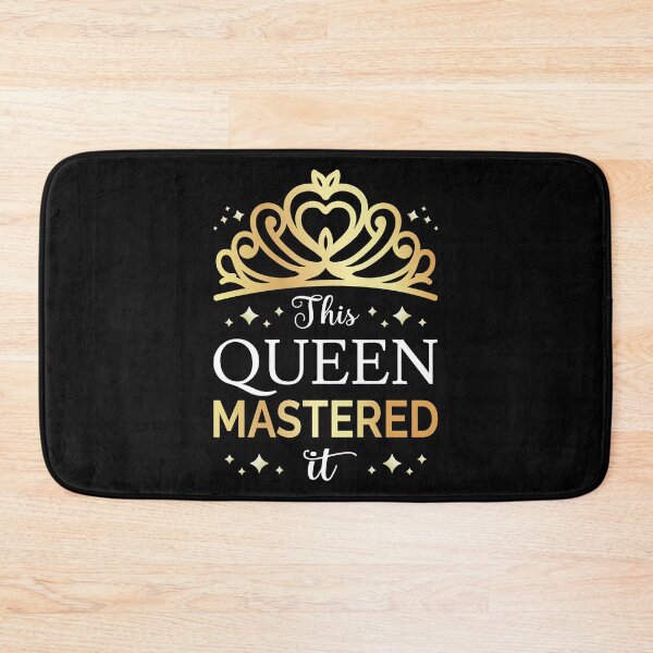 Item preview, This Queen Mastered It I designed and sold by Lemon Pepper.