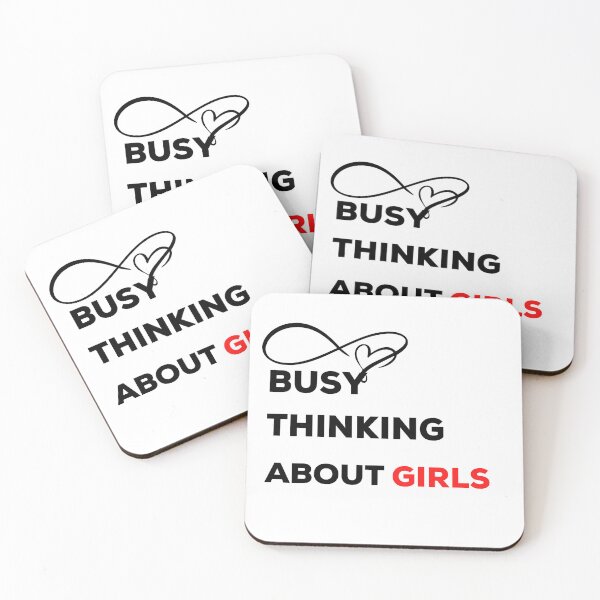 Item preview,  Busy Thinking About Girls designed and sold by MEDELSHOP.