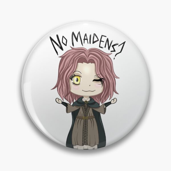 Item preview, No Maidens? designed and sold by Little Crows Trinkets.