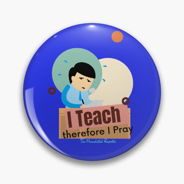 Item preview, I Teach Therefore I Pray designed and sold by TheReporter1.