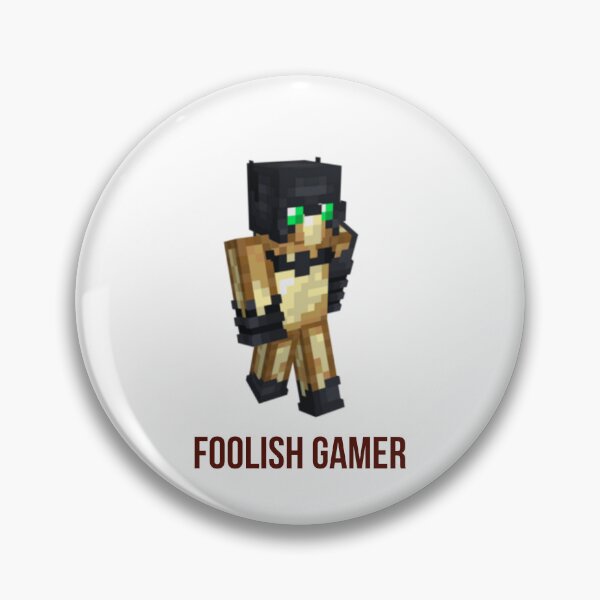 Item preview, foolish gamer minecraft skin  designed and sold by bestizeyy.