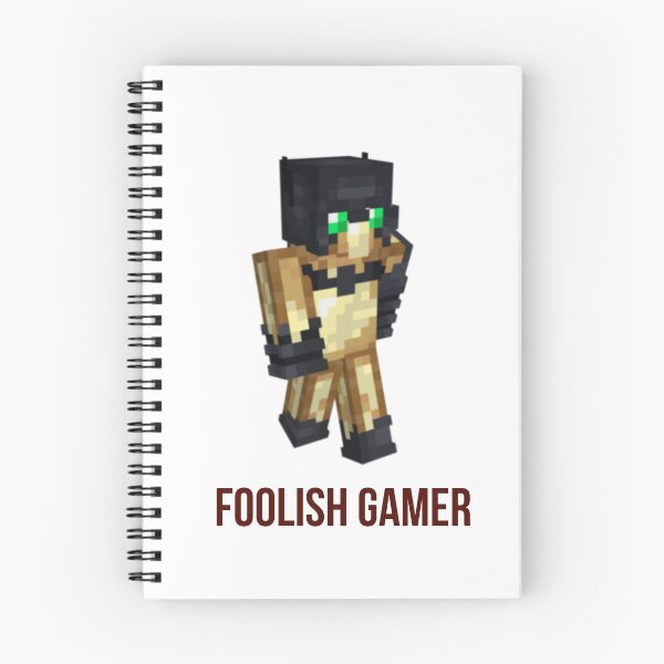 Item preview, foolish gamer minecraft skin  designed and sold by bestizeyy.
