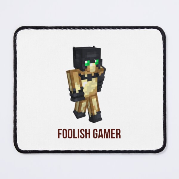 Item preview, foolish gamer minecraft skin  designed and sold by bestizeyy.