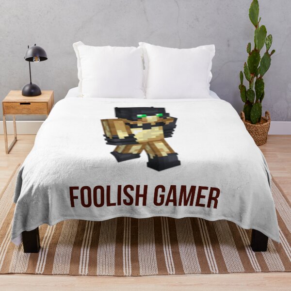 Item preview, foolish gamer minecraft skin  designed and sold by bestizeyy.