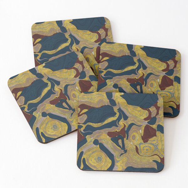 Item preview, Marble Glitter Seamless Pattern designed and sold by RED FIR.
