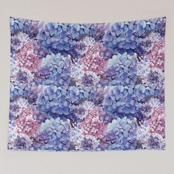 Item preview, Purple hydrangea hortensia designed and sold by JLKim.