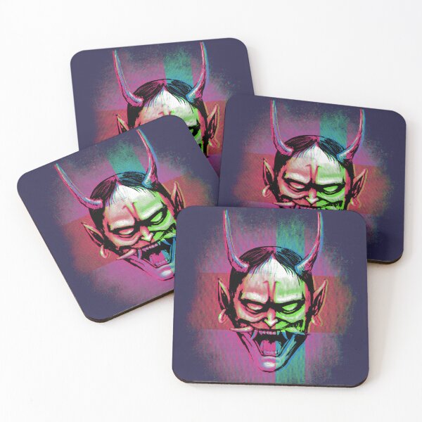 Item preview, Hannya Mask 001  Mixed Tone Variant designed and sold by patricioguerra.