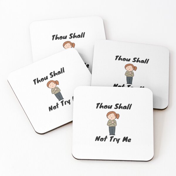 Item preview, Thou Shall Not Try Me designed and sold by yassminishop.